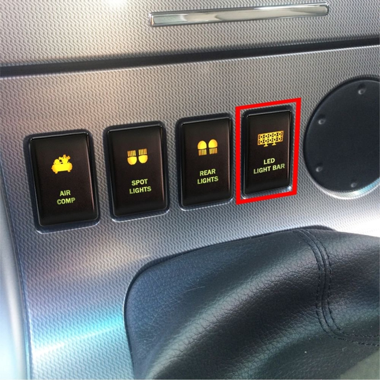 PUSH STYLE SWITCH TO SUIT NISSAN - LIGHT