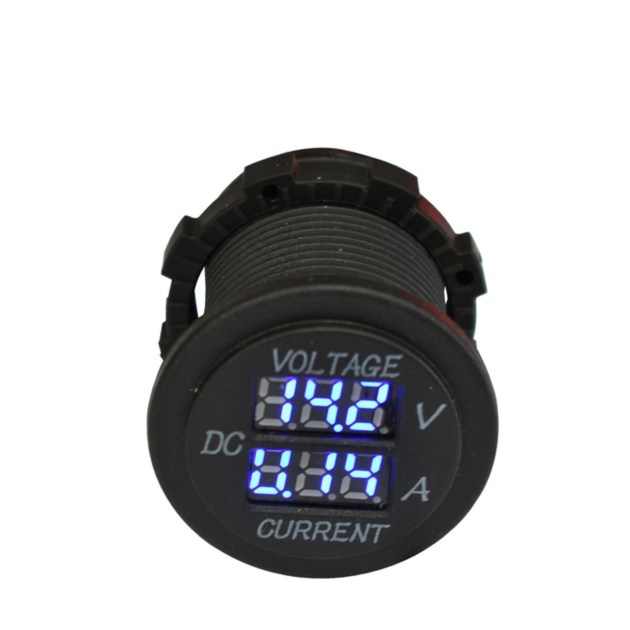 Volt/AMP Meter 6-30V 10A Max Blue