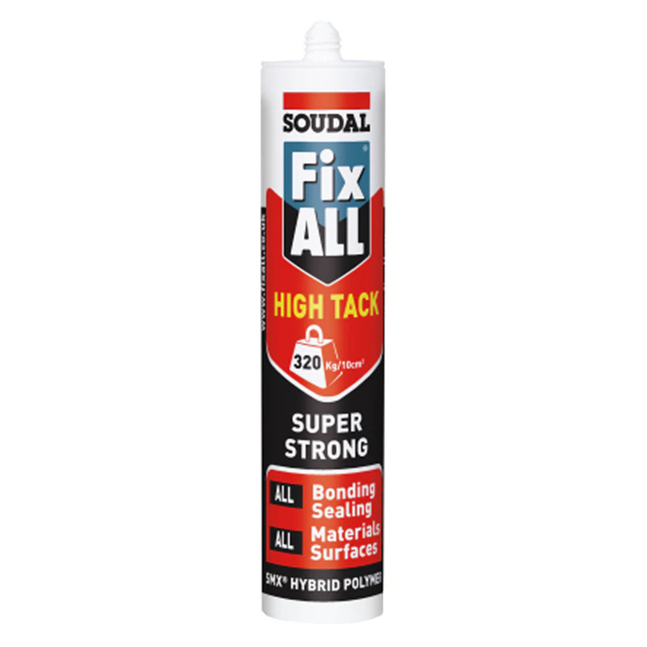 Fix All High Tack White Cartridge 290Ml