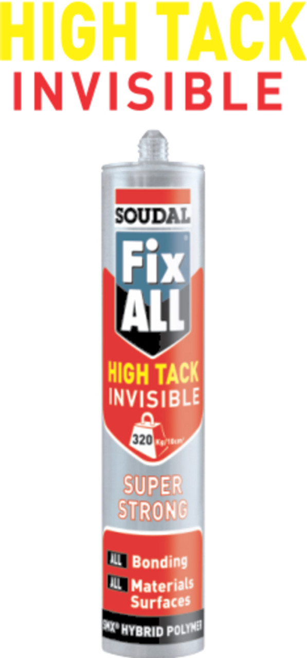 Fix All Invisible High Tack Clear 290Ml