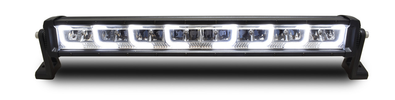 AP LED 22 Inch High Output Light Bar + DRL 128W