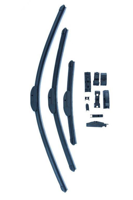 Wiper Blade TVF500 475 MULTIPLE ADAPTORS AND HOOK