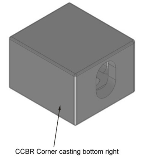 Corner Casting Bottom Right