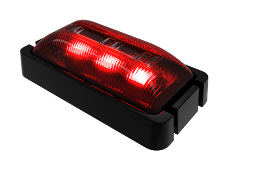 Led Rear Outline Marker Red Blk/Base 10P