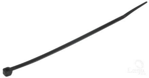 Cable Tie 4.6X190MM (100) Black S.Duty U