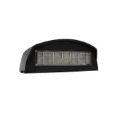 Ap84M Led License Plate Lamp Black 12 Le