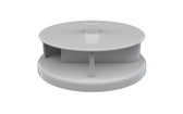 Rotary Vent White Pvc - 230MM