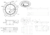 Side Door Recess Locking Assy