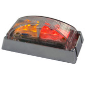 Ap51Mrac Led Sm Red/Amber Chrome 10Pack