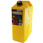 Fuel Can Plastic 20L Diesel-Yellow