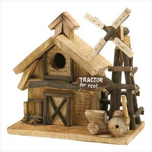 Tractor For Rent Birdhouse