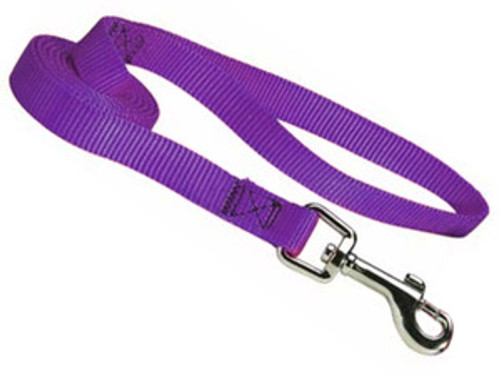 Purple Nylon Dog Lead Purple Nylon Dog Lead