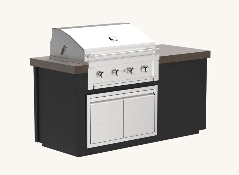 Pre-Finished BBQ Islands