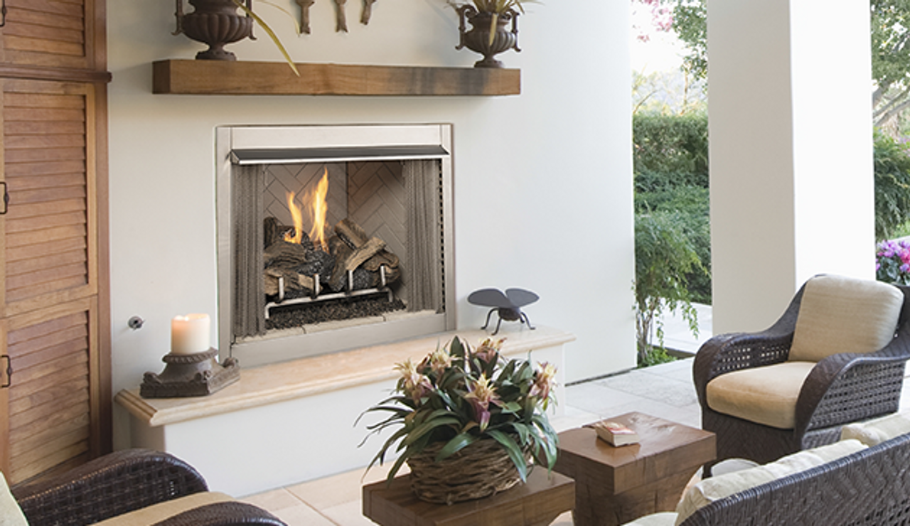 Outdoor Gas Fireplace