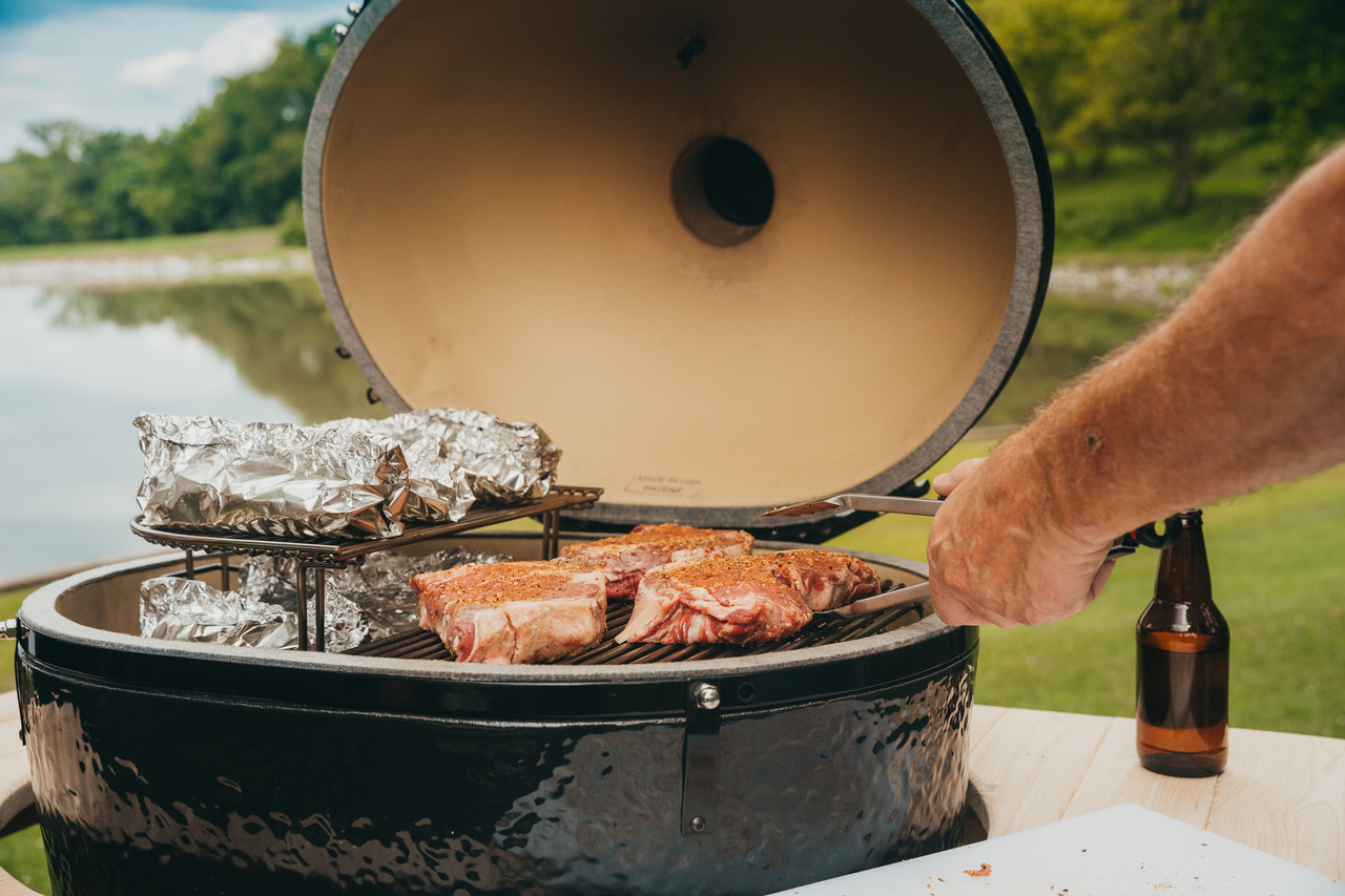 Primo Oval All-In-One XX-Large Charcoal Ceramic Grill