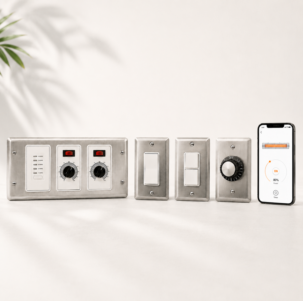 Electric Patio Heater Controls & Accessories