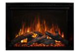 Redstone premium electric fireplace insert orange flames