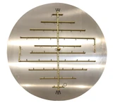 CROSSFIRE 2.0 Match Lit "Universal" Brass Burner w/ Round Plate