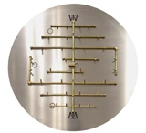 CROSSFIRE 2.0 Match Lit "Universal" Brass Burner w/ Round Plate