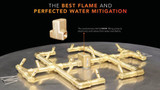 CROSSFIRE 2.0 Match Lit "Universal" Brass Burner w/ Square Plate