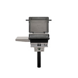 PGS T30 Post Mount Aluminum Commercial BBQ Grill w/ Built-in Timer