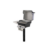 PGS T30 Post Mount Aluminum Commercial BBQ Grill w/ Built-in Timer