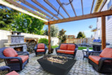 Olympus Rectangular Fire Pit Table - 72"L 18"H