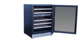 Summerset 24" 5.3c Deluxe Outdoor Dual Zone Wine Cooler open
