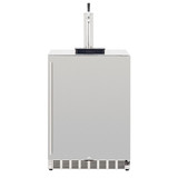 24" 6.6c Deluxe Outdoor Rated Kegerator (Optional Tap)