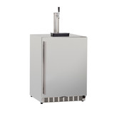 24" 6.6c Deluxe Outdoor Rated Kegerator (Optional Tap)