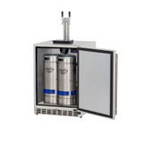 24" 6.6c Deluxe Outdoor Rated Kegerator (Optional Tap)