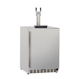 24" 6.6c Deluxe Outdoor Rated Kegerator (Optional Tap)