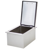 17" x 24" 1.7c Drop-In Cooler open