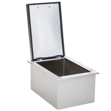 17" x 24" 1.7c Drop-In Cooler open