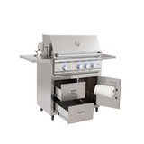 Summerset TRL 32" Deluxe Freestanding Cart 3 Burner Grill