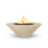 Cazo Round Wide Ledge Fire Pit - GFRC Concrete
