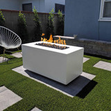 Pismo Linear Fire Pit - GFRC Concrete