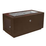 Pismo Linear Fire Pit - Metal Powder Coat