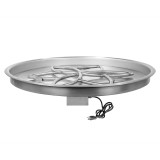Round Drop In Pan & SS Lotus Burner