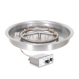 Round Drop In Pan & SS Round Bullet Burner