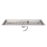 Rectangular Drop In Pan & SS Linear Bullet Burner