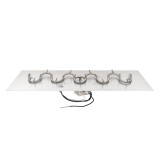 Rectangular Flat Pan & SS Switchback Bullet Burner