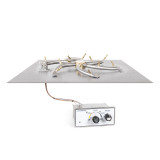 Square Flat Pan & SS Triple "S" Bullet Burner