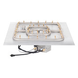 Square Flat Pan & SS Square Bullet Burner