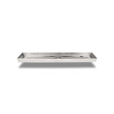 Rectangular Lipless Drop In Pan & SS Linear Burner