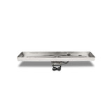 Rectangular Lipless Drop In Pan & SS Linear Burner