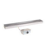 Rectangular Lipless Drop In Pan & SS Linear Burner