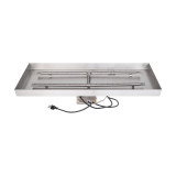 Rectangular Lipless Drop In Pan & SS "H" Burner