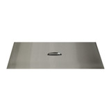Rectangular Stainless-Steel Fire Pit Burner Cover
