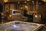 Napoleon Galaxy See Through Linear Outdoor Gas Fireplace - 48"